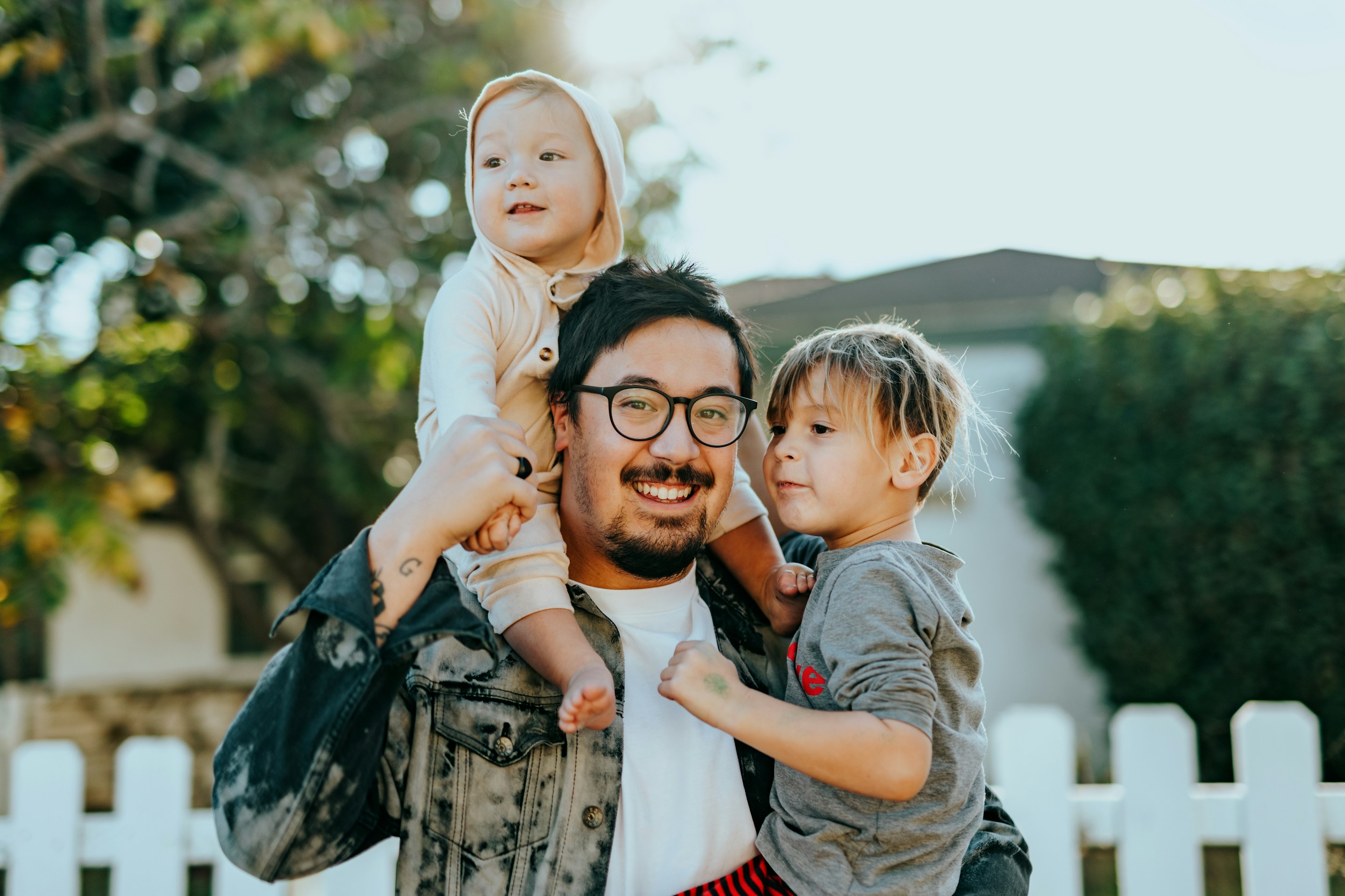 Australian family in their new home — FinConnex mortgage broker